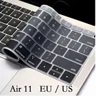 Мягкий силиконовый чехол для клавиатуры для Macbook Air 11 A1465 A1370