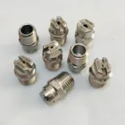 Плоская Форсунка-распылитель vee jet из нержавеющей стали (10 шт.лот), 25 45 градусов, 14 дюйма, промышленнаяфабричная очистка, Форсунка для удаления пыли