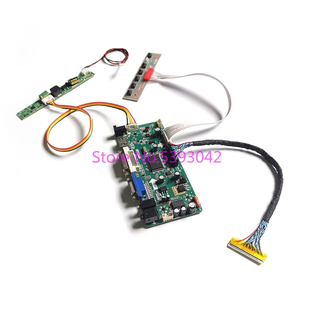 

Fit LM230WF5 (TL)(F1)/(TL)(F2)/(TL)(F4)/(TL)(F5) LCD Screen30pins LVDS 23" 1920*1080 DVI VGA M.NT68676 Controller Board Kit