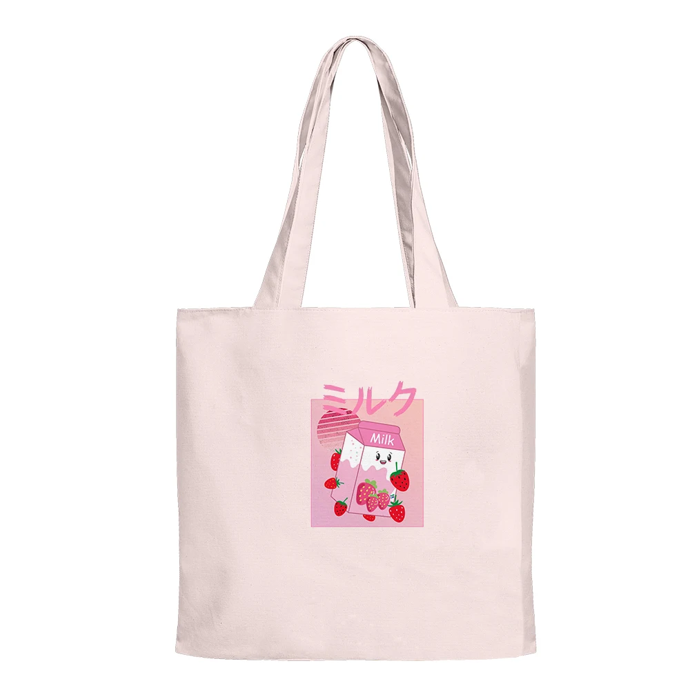 

New Georgenotfound Hip Hop Handbags Cloth Canvas Tote Bag Print Shopping Bags Reusable Shoulder Shopper Bags Casual Pacakge