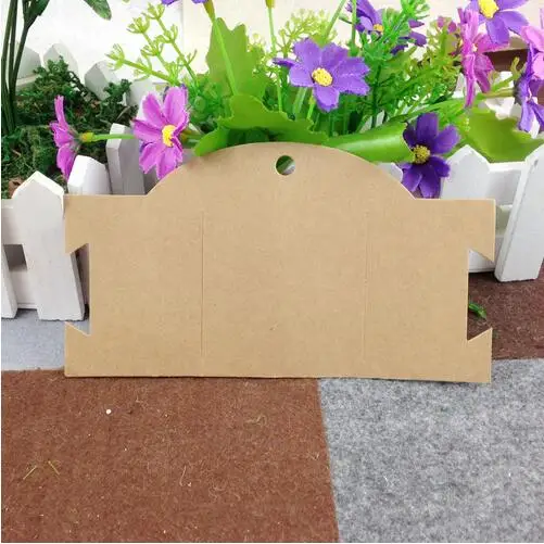 Оптовая продажа новинка 2018 пустая Крафтовая лента для волос с карточкой