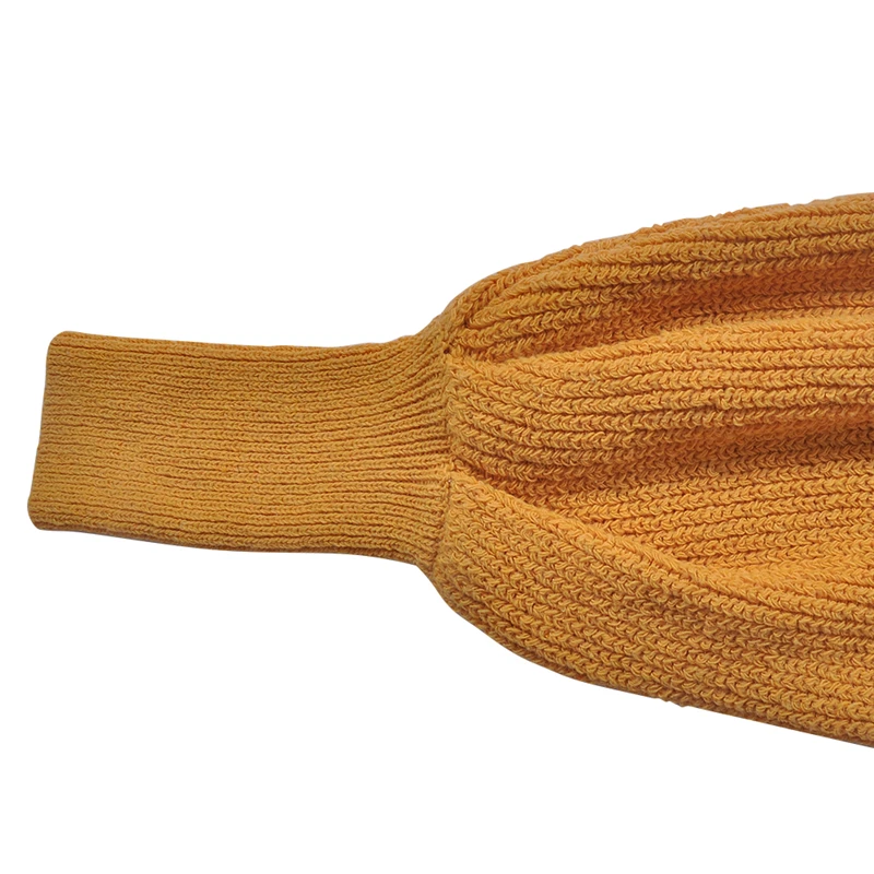 Женский вязаный свитер с воротником под горло повседневный пуловер