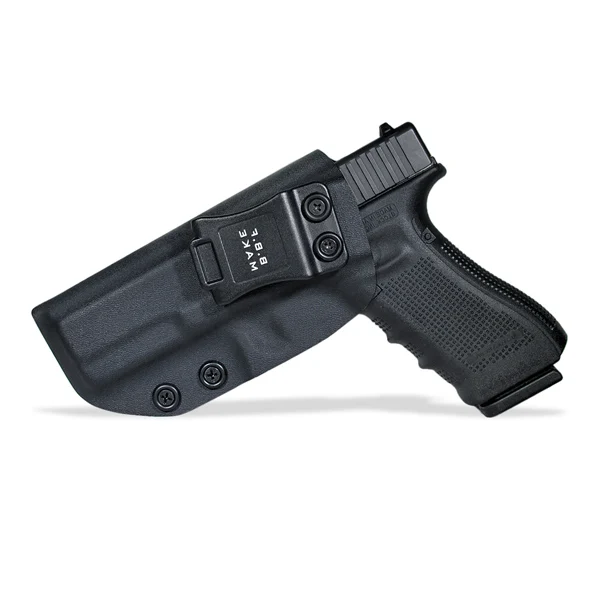Black For Left B.B.F Make IWB Тактический KYDEX пистолет-кобура: Глок 17 22 31 внутри скрытый пояс для переноски поршня Зажим для ремня аксессуары - Цвет: Black For Left
