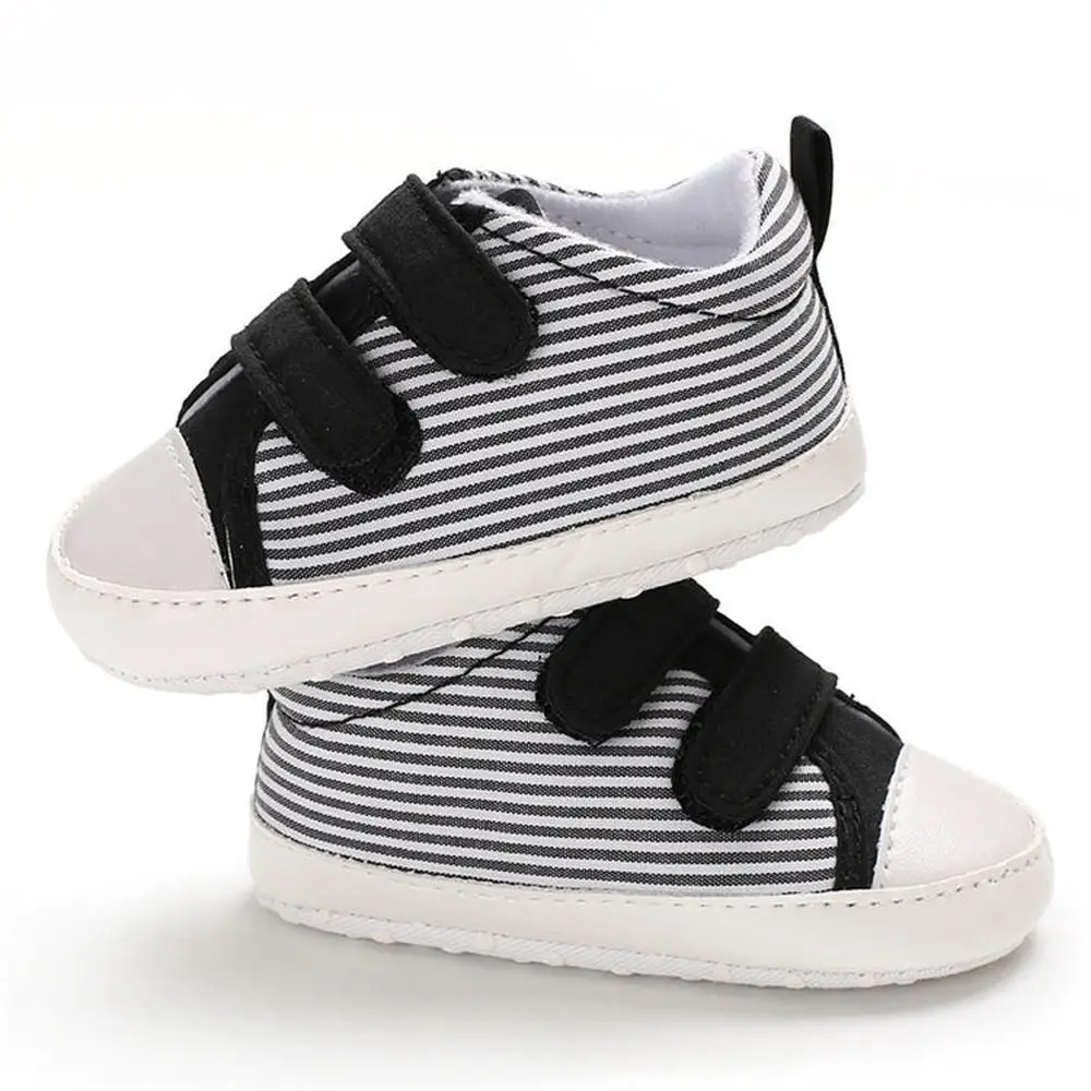 Обувь для новорожденных мальчиков Кроссовки Повседневная парусиновая обувь на