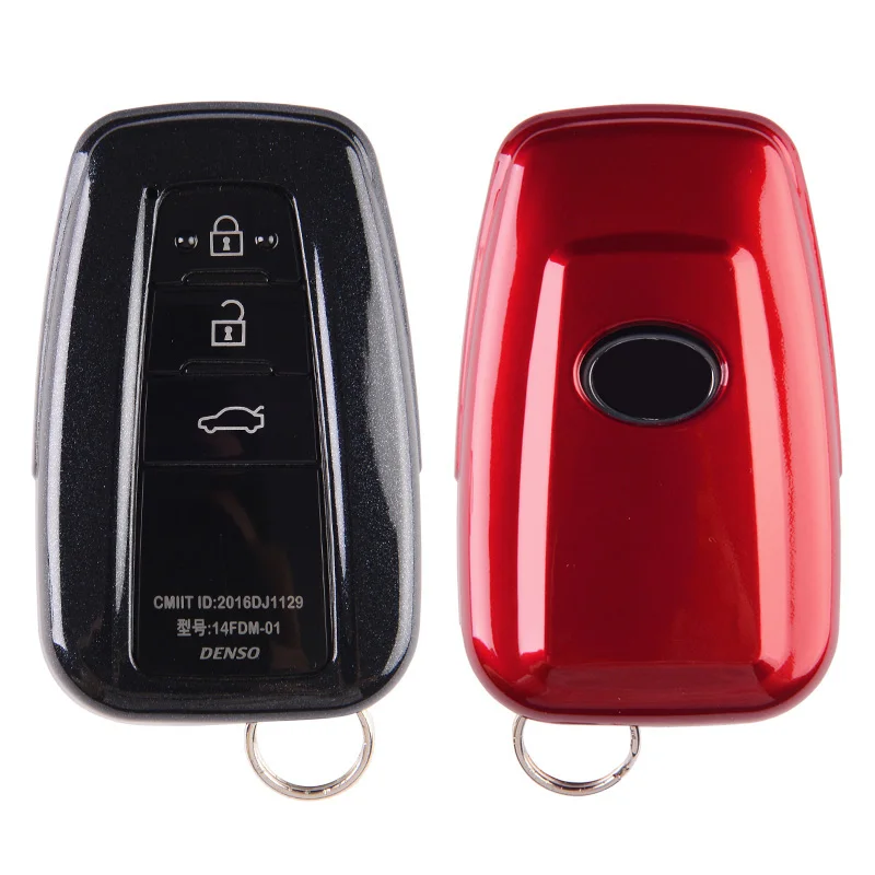 Высококачественный чехол для автомобильного ключа из АБС пластика Toyota Camry Prado 2017
