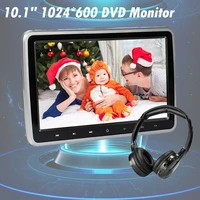 10 1 car headrest with monitor dvd video player portable car tv monitor usbsdhdmiirfm tft lcd touch button games