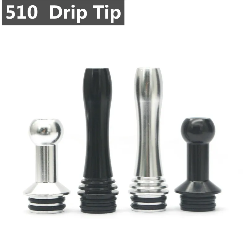 

Aluminum 510 Drip Tip Vape Mouthpiece for e-Cigarette 510 RDA RBA DIY Atomizer Tank Vaporizer