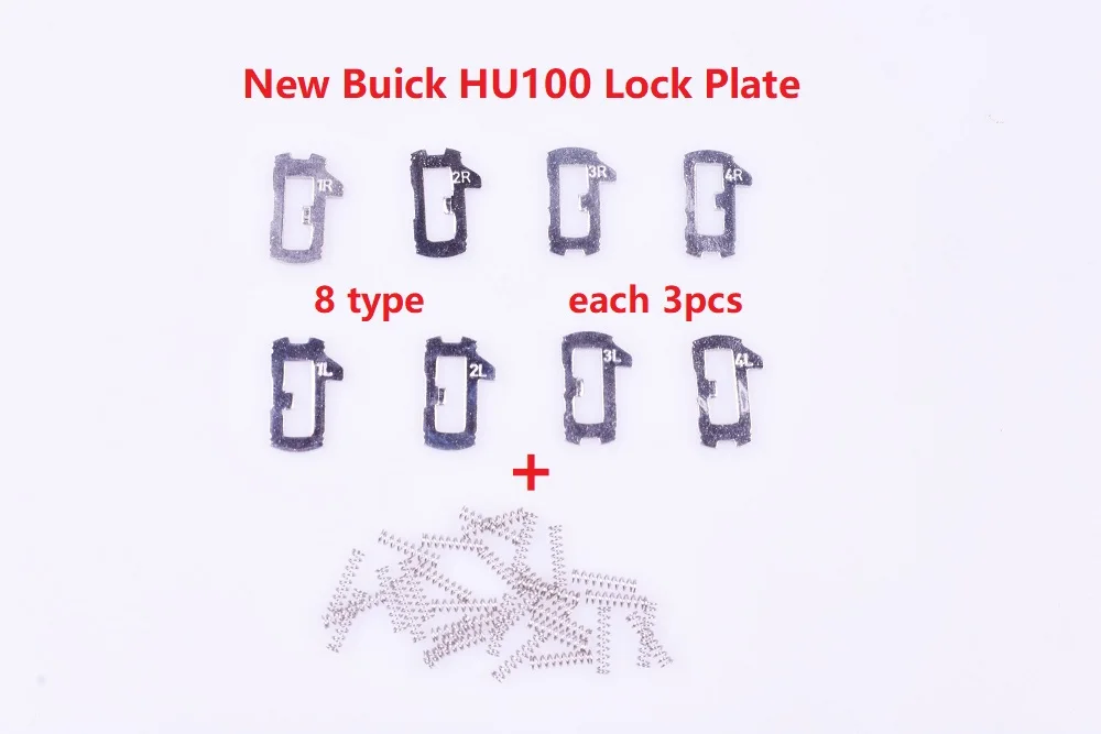 

24 шт., фиксирующая пластина для фрезерного замка HU100 для Buick Regal GL8