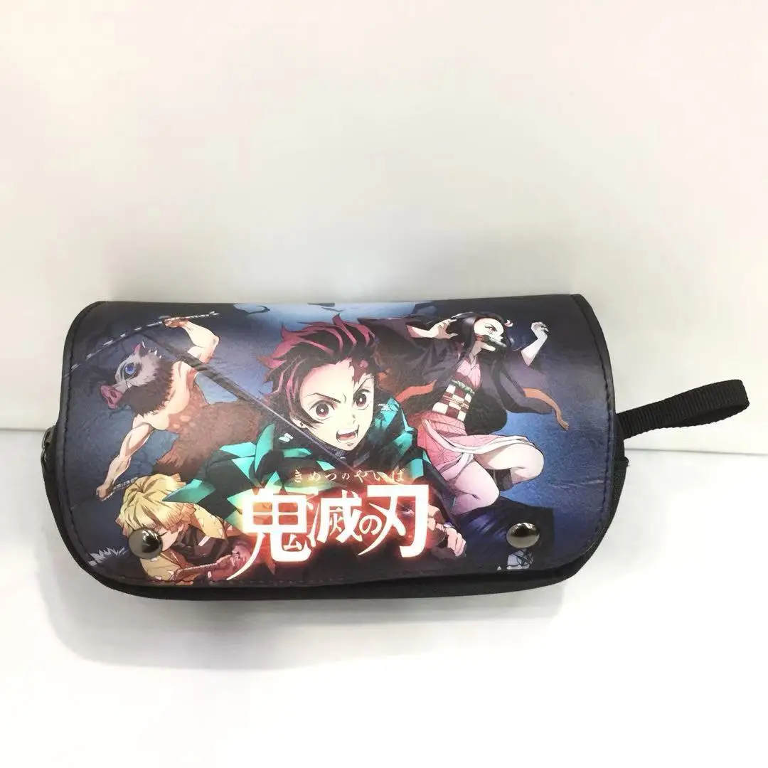 Демон убийца: Kimetsu no Yaiba Косплей Молния ручка Карандаш Чехол канцелярские