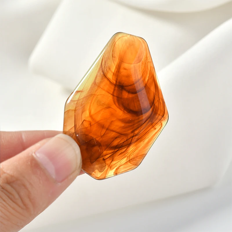 Осенние и зимние цветные простые дикие несферические полимерные накладки DIY