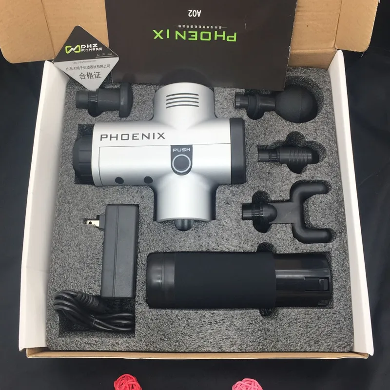 Оригинальный глубокий тканевый массажер пистолет мышечный Массажер терапия