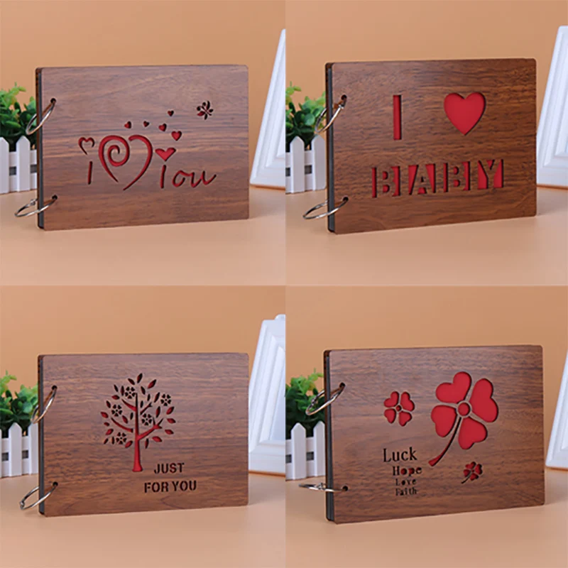 1 шт. гироборд с колесами 8 дюймов деревянный фотоальбом новая записная книжка С