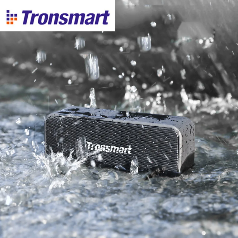 Tronsmart T2 плюс Bluetooth Динамик 20 Вт Портативный 24HPlaytime Колонка IPX7 звуковая панель с