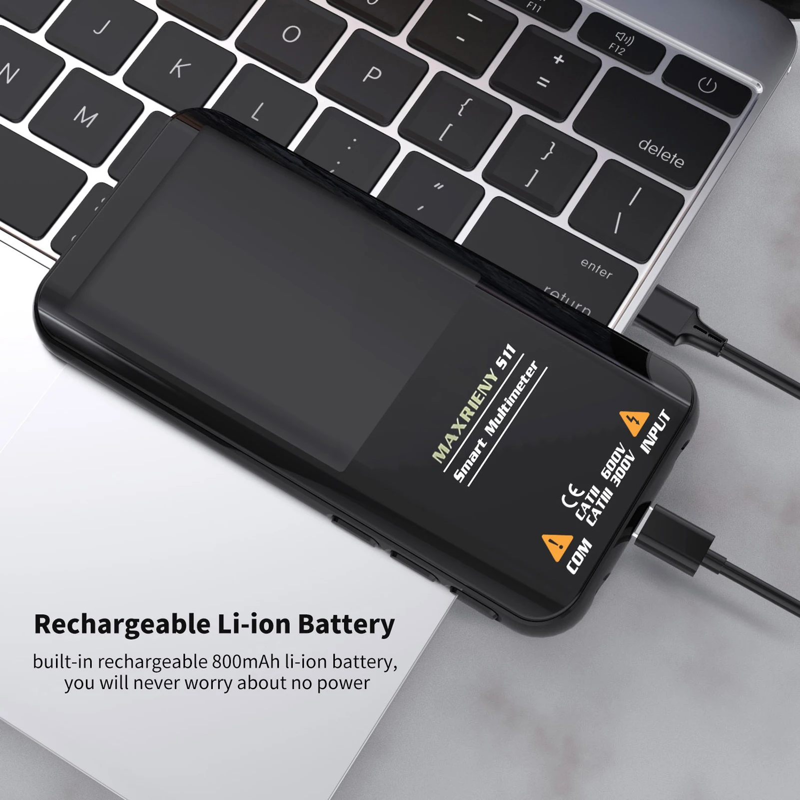 

S10/S11 3.3 Inch Multimeter Temperature NCV Voltage Resistance Capacitance Frequency Duty Ratio Diode Continuity Test Function