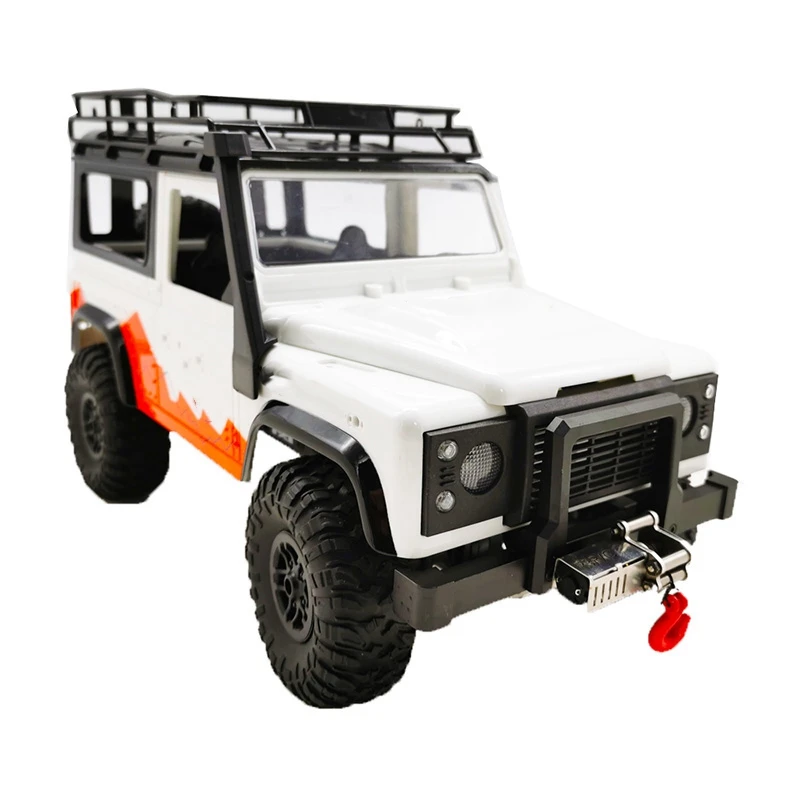 

1Pcs Front Bumper with Door-Shaped Bar Protection Board & 4Pcs Metal Front Rear Shock Absorber for Wpl