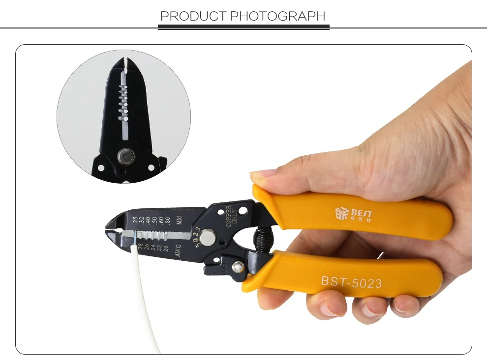 Лучшие 5023 зачистки проводов зажимы для 7 в 1 многофункциональные инструменты