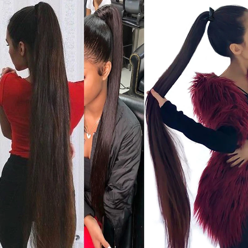 Женский Синтетический хвост WIGSIN на шнурке длина 32 дюйма|Синтетические хвостики| |