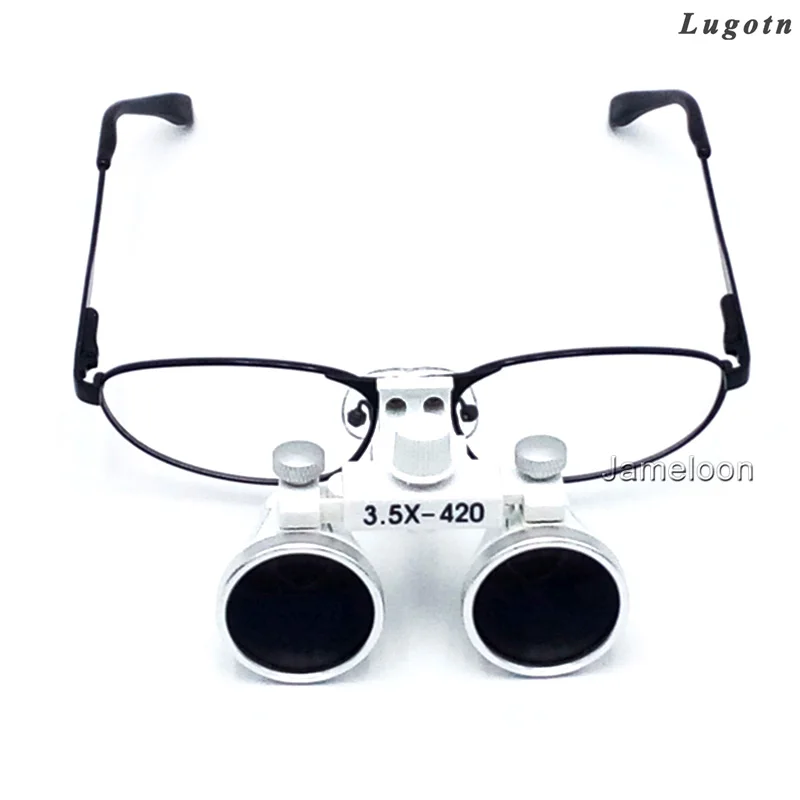 3.5X увеличение металлический каркас съемный Сменные рядом с привлекающие