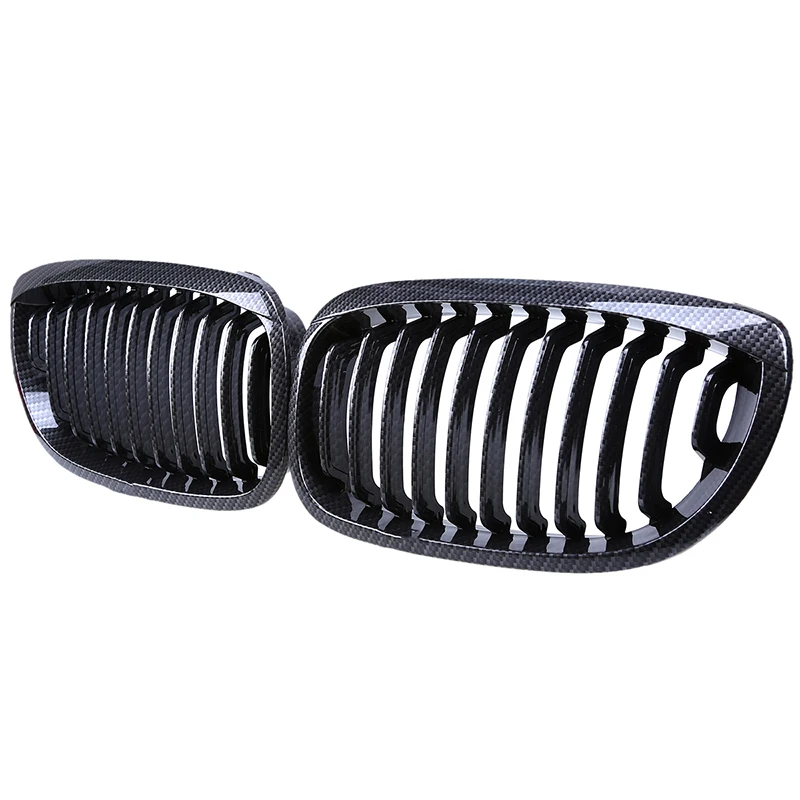 Передние решетки POSSBAY из имитации углеродного волокна для BMW 3 Series E46 318Ci/320Cd/320Ci/325Ci