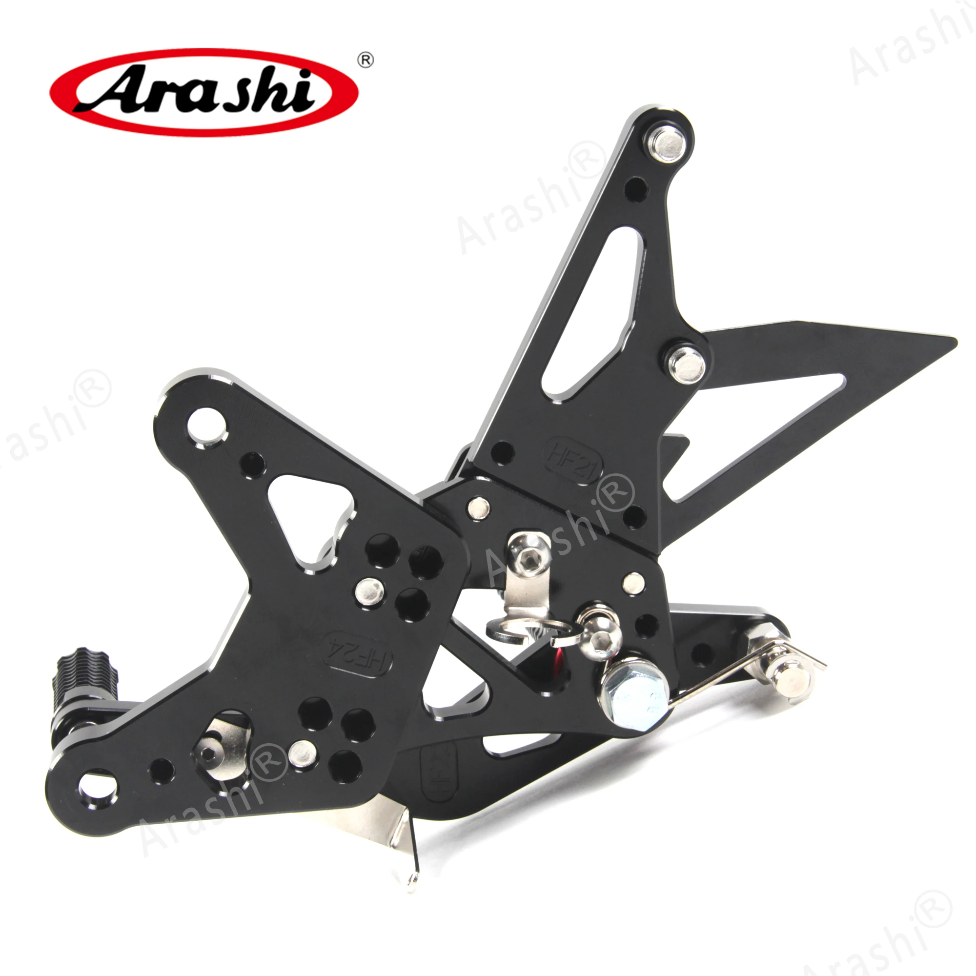 Араши для KAWASAKI NINJA ZX6R быстрой смены Rearset регулируемая подножка подножек ZX-6R ZX636 2015