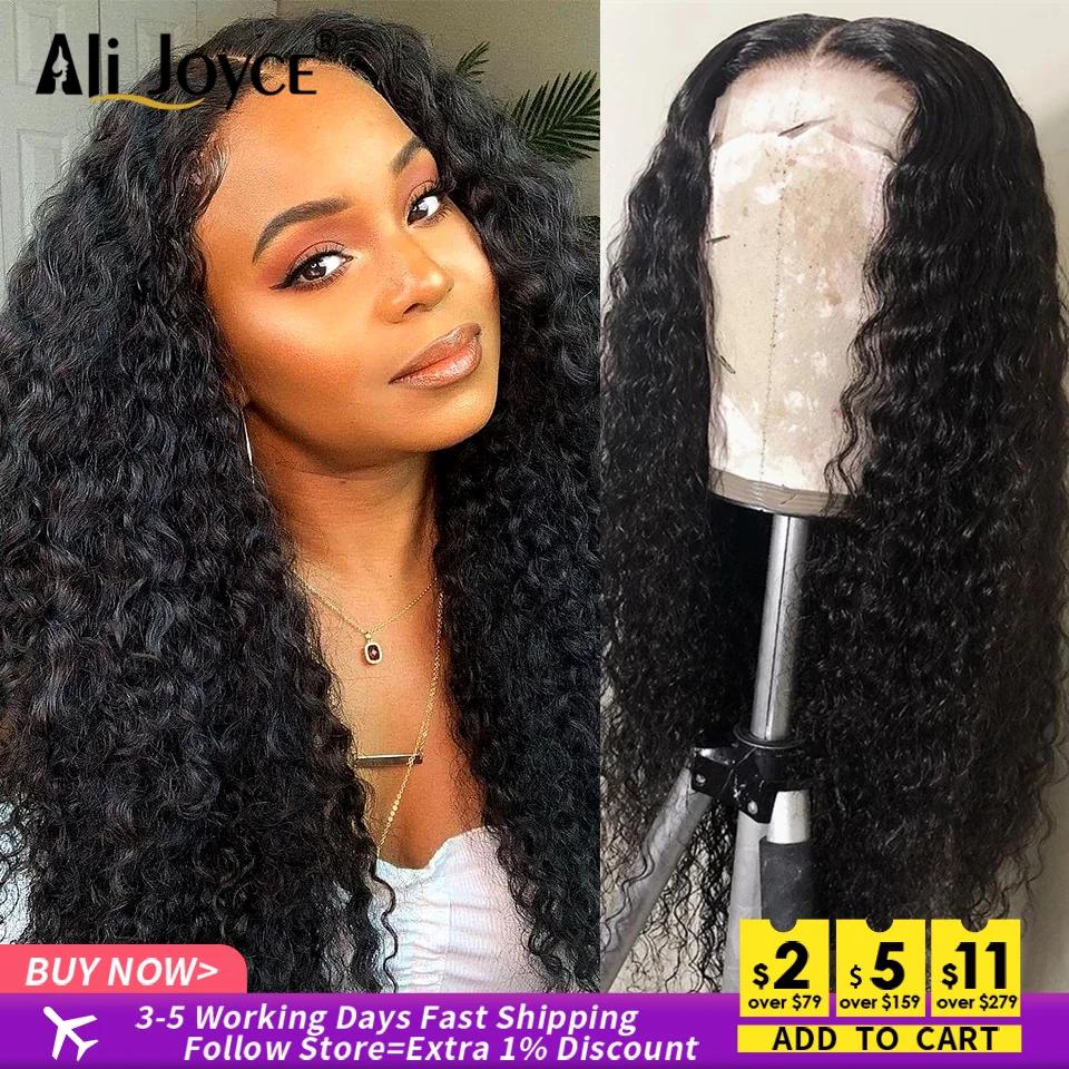 

Deep Wave Human Hair 13x4 Lace Front Wig 30 inch 250 density Wig Deep Wave Front Wig Brazilian Remy Hair For Black Women