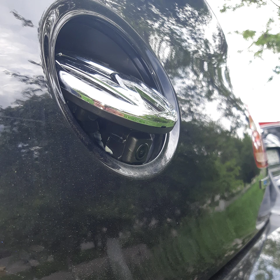 Автомобильная эмблема заднего вида резервный флип Логотип VW значок камера для Golf