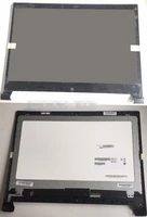 free shipping for lenovo flex15 flex 15 lcd touch screen digitizer assembly with frame bezel b156xtt01 0