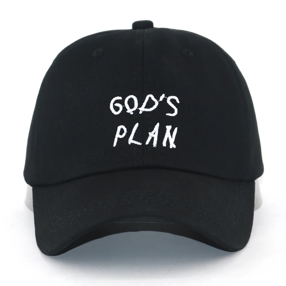 Бейсболка Aubrey Drake популярная Одиночная шляпа для папы с вышивкой GOD'S PLAN