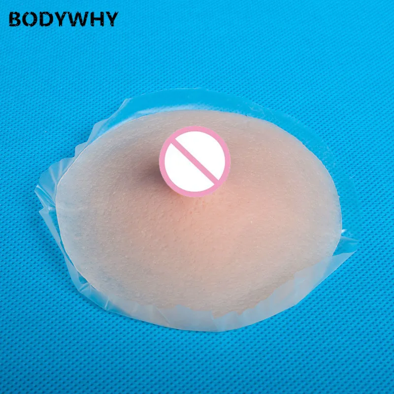 

Reusable Self Adhesive Silicone Breast Pregnent Nipple Cover Pasties Pad 3 Colors S,M,L,XL Size Push Up Adhesive Silicone Bra