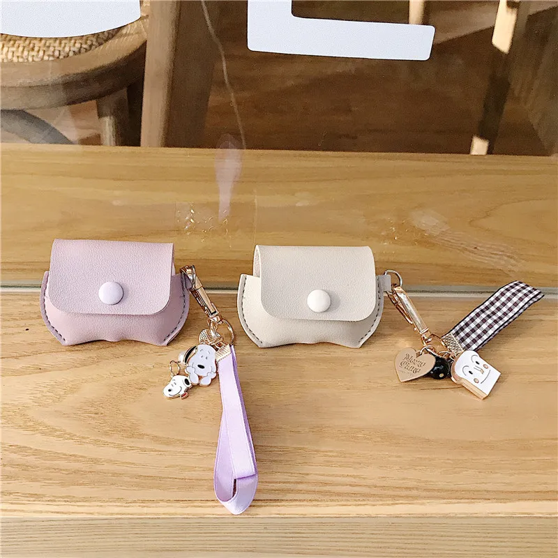 Чехол с клубничным тостом для Airpods Pro Кожаный чехол с Bluetooth для наушников Airpod 1 2 3 милый защитный чехол с брелком