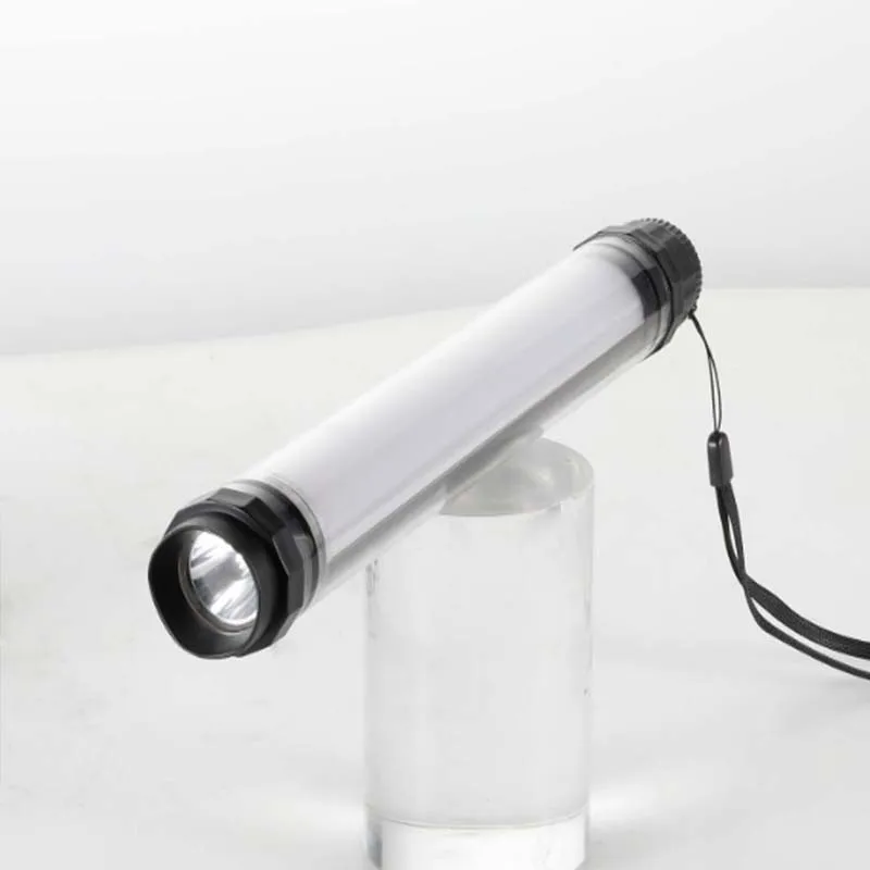 Waterproof Power Bank Flashlights 18650 USB Rechargeable Li-ion Battery 4000mAh Portable Hanging Camping Lights for Tent Light | Лампы и