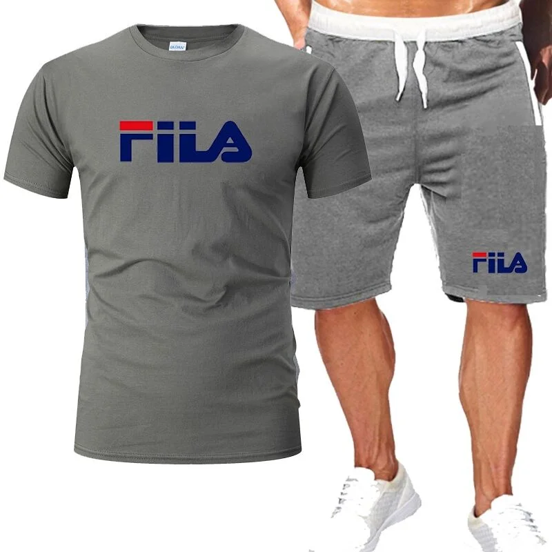 Мужской футбольный трикотажный спортивный костюм тренировочный с коротким