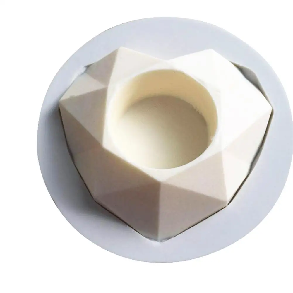 Подсвечник Плесень DIY Ремесло Свеча делая алмаз сердце форма Силикагель