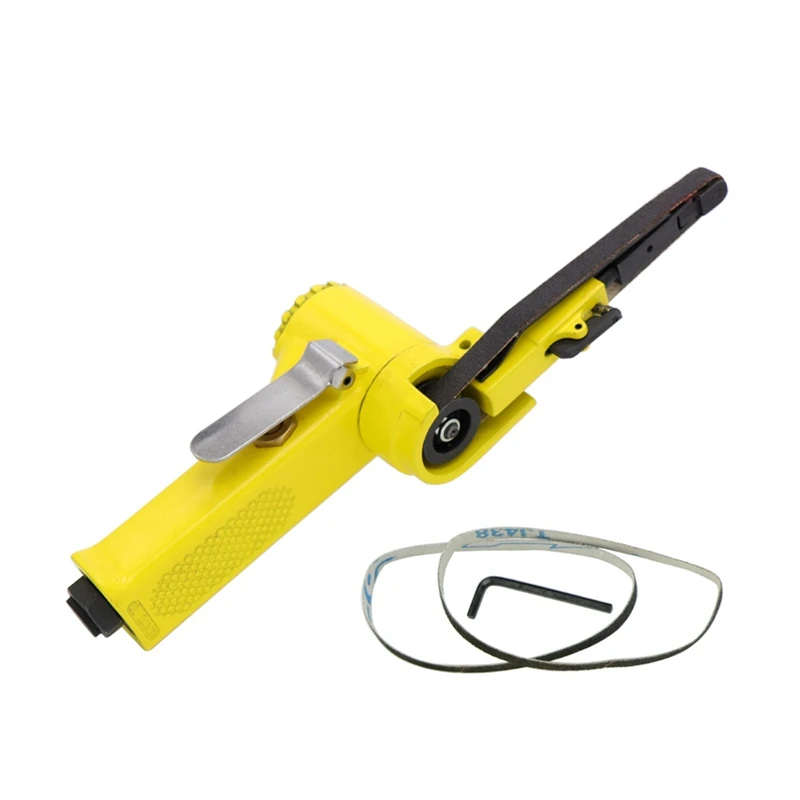 

Industrial Air Belt Sander Sanding Machine Pneumatic Polishing Tools Air Angle Grinding Machine 10X330mm