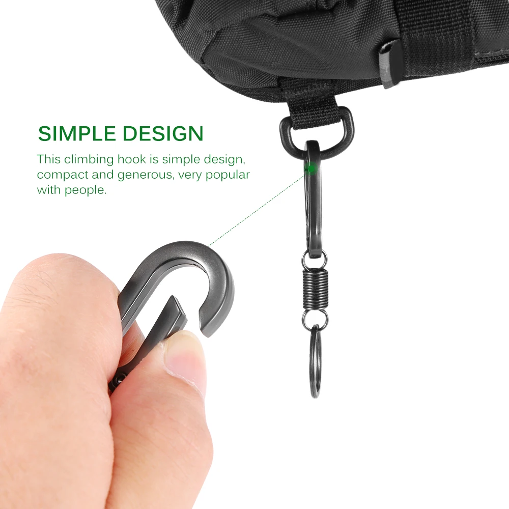 Vingtank автомобильный брелок прочный карабин форма для скалолазания крючок кольца
