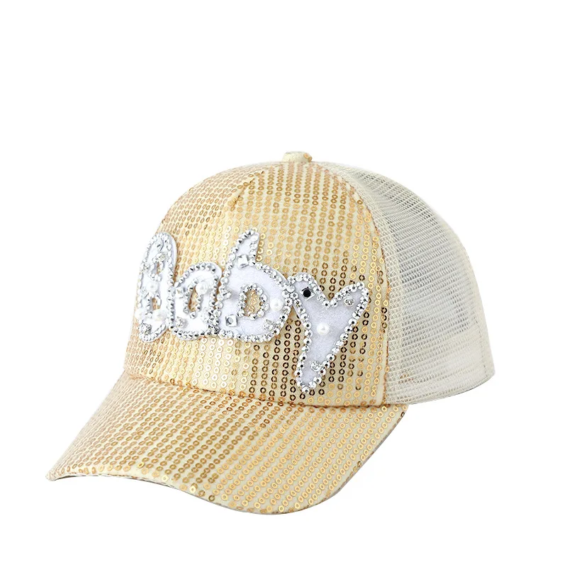 Детские стильные шляпы для папы Черная бейсбольная Регулируемая Кепка в стиле