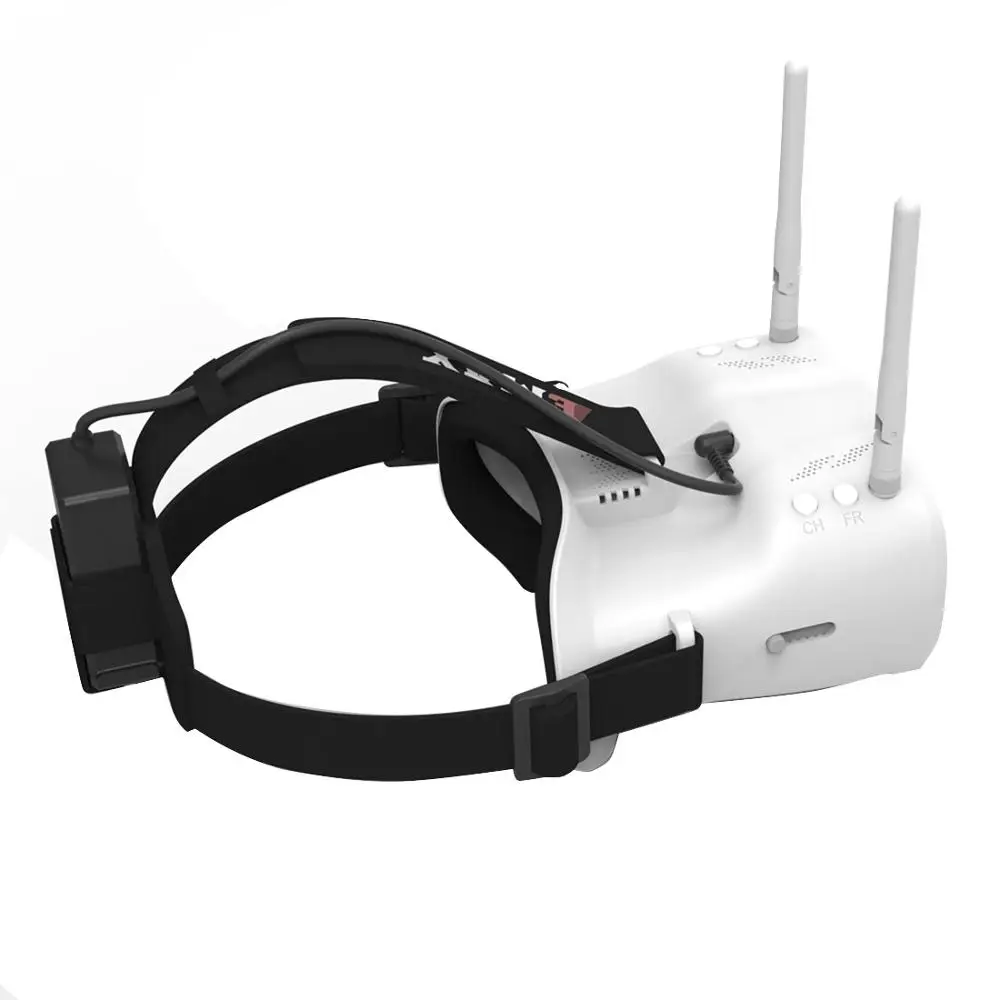 Emax Tinyhawk 5,8G 48CH FPV очки 4,3 дюймов 480*320 видео гарнитура с двумя антеннами 4,2 в 1800 мАч батарея для радиоуправляемого дрона