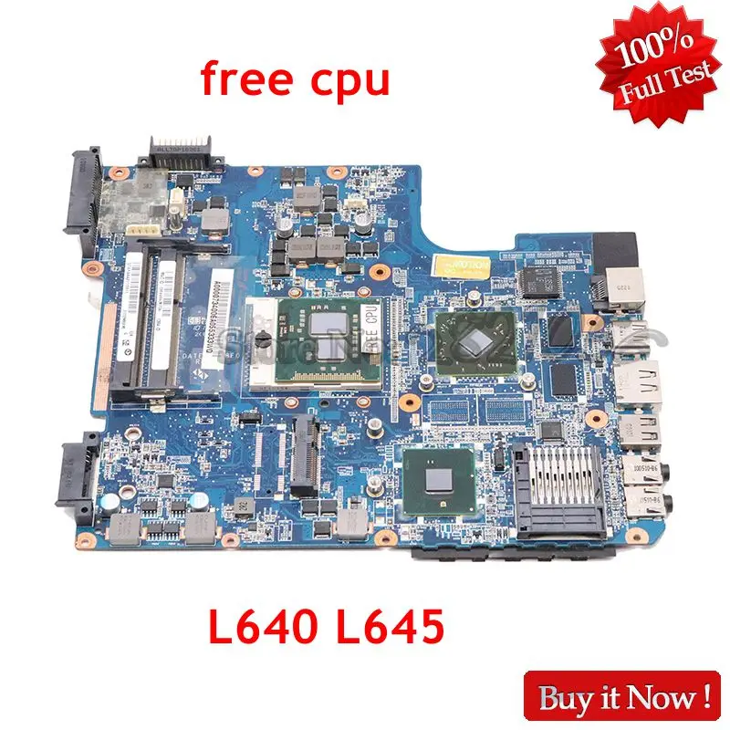 NOKOTION A000073400 DATE2DMB8E0 основная плата для Toshiba Satellite L640 L645 материнская плата для ноутбука DDR3 512MB GPU Бесплатный процессор