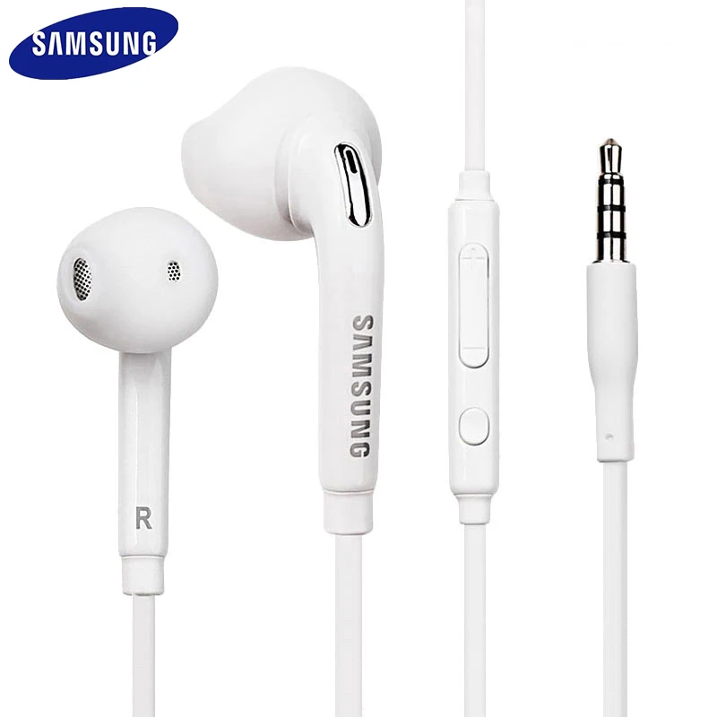 Samsung наушники 3 5 мм стерео S6 EG920 вкладыши с микрофоном/пультом дистанционного