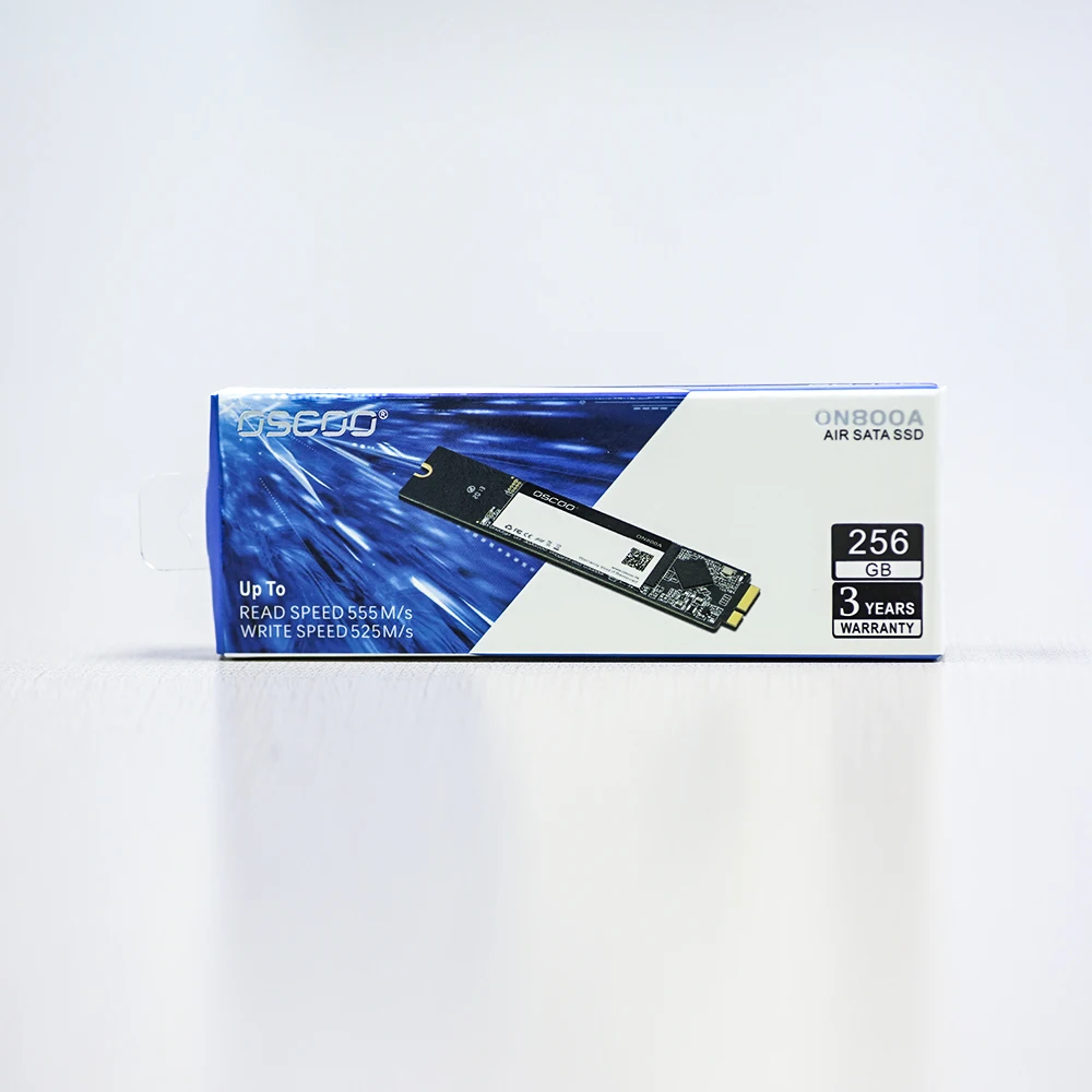 OSCOO SSD 256 ГБ 512 1 ТБ 3D TLC Nand Flash SATA3 для 2010 2011 Apple Macbook Air A1370 A1369|Внутренние твердотельные