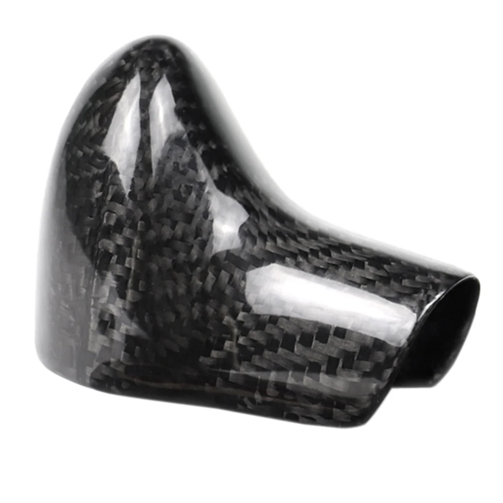 Автомобильный Стайлинг ручка переключения передач из углеродного волокна