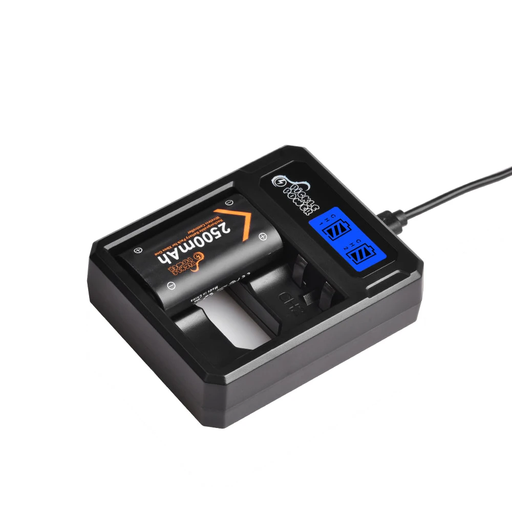 1 Сменный аккумулятор для Xbox One 2500 мАч + зарядное устройство с двумя USB и ЖК