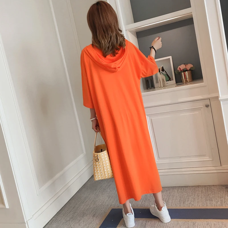 Лето 2021 футболка с v-образным вырезом платье короткими рукавами на каждый день