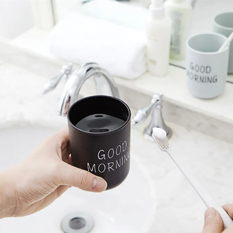 Набор аксессуаров для ванной комнаты инструменты мытья бутылки чашка полоскания