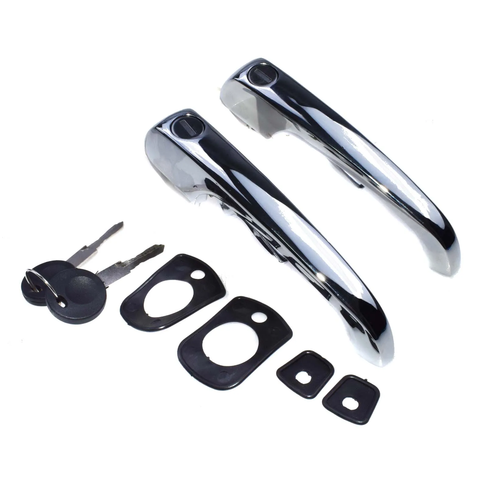 WOLFIGO 2 шт. Передняя Левая Правая внешняя дверная ручка с ключами для автобуса