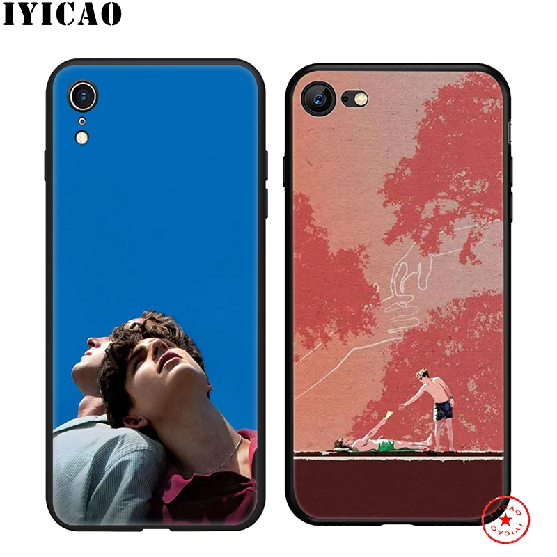IYICAO позвоните мне по вашему имени мягкий чехол для телефона iPhone 11 Pro XR X XS Max 6 6S 7 8 Plus