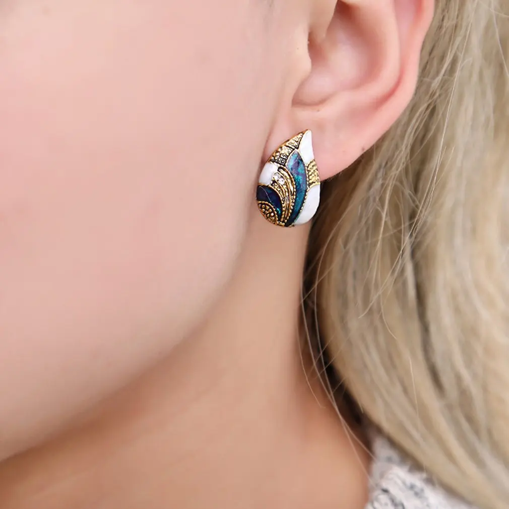 3 шт./компл. ювелирные изделия в форме капли воды серьги кольцо на палец ожерелье