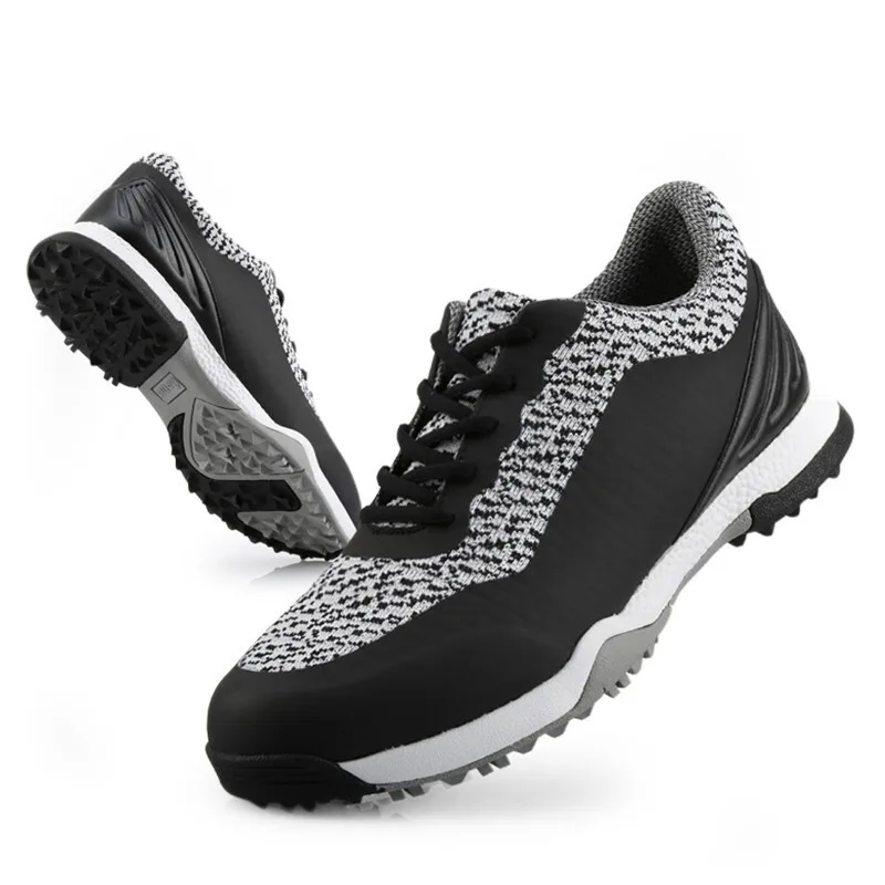 

PGM Golf Shoes for Men Mesh Breathable Sneakers Male Waterproof Non-slip Shoes Lightweight Sports Trainer D9101