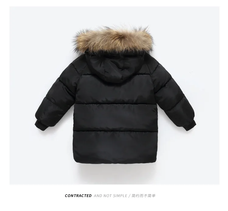 Baby Boys Jacket Autumn Winter Jacket For Boys Children Jacket Kids Hooded Warm Outerwear Coat For Boy Clothes 2 3 4 5 Year