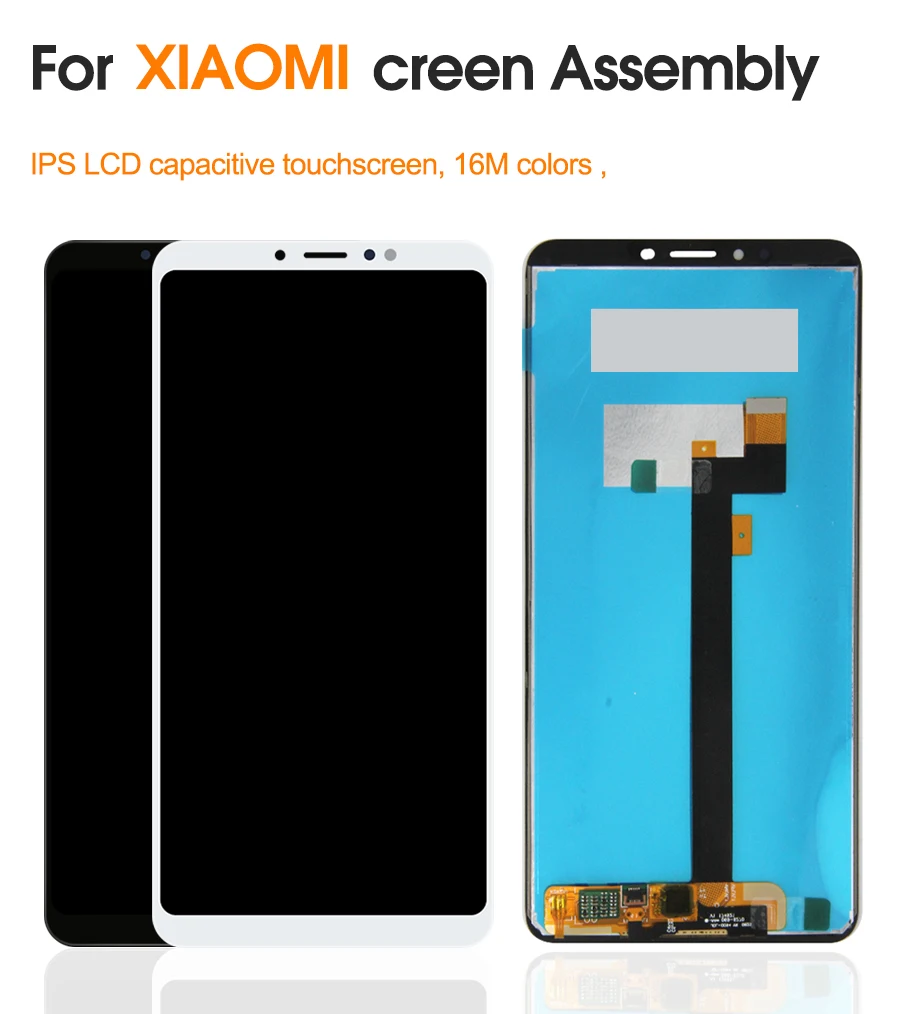 Для 6," Xiao mi Max 3 mi Max 3 ЖК-дисплей mi Max3 ЖК-экран рамка+ сенсорный экран панель дигитайзер сборка Замена